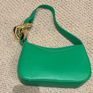 Green Shoulder Bag
